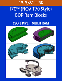 bop ram blocks (170 nov t70 style)